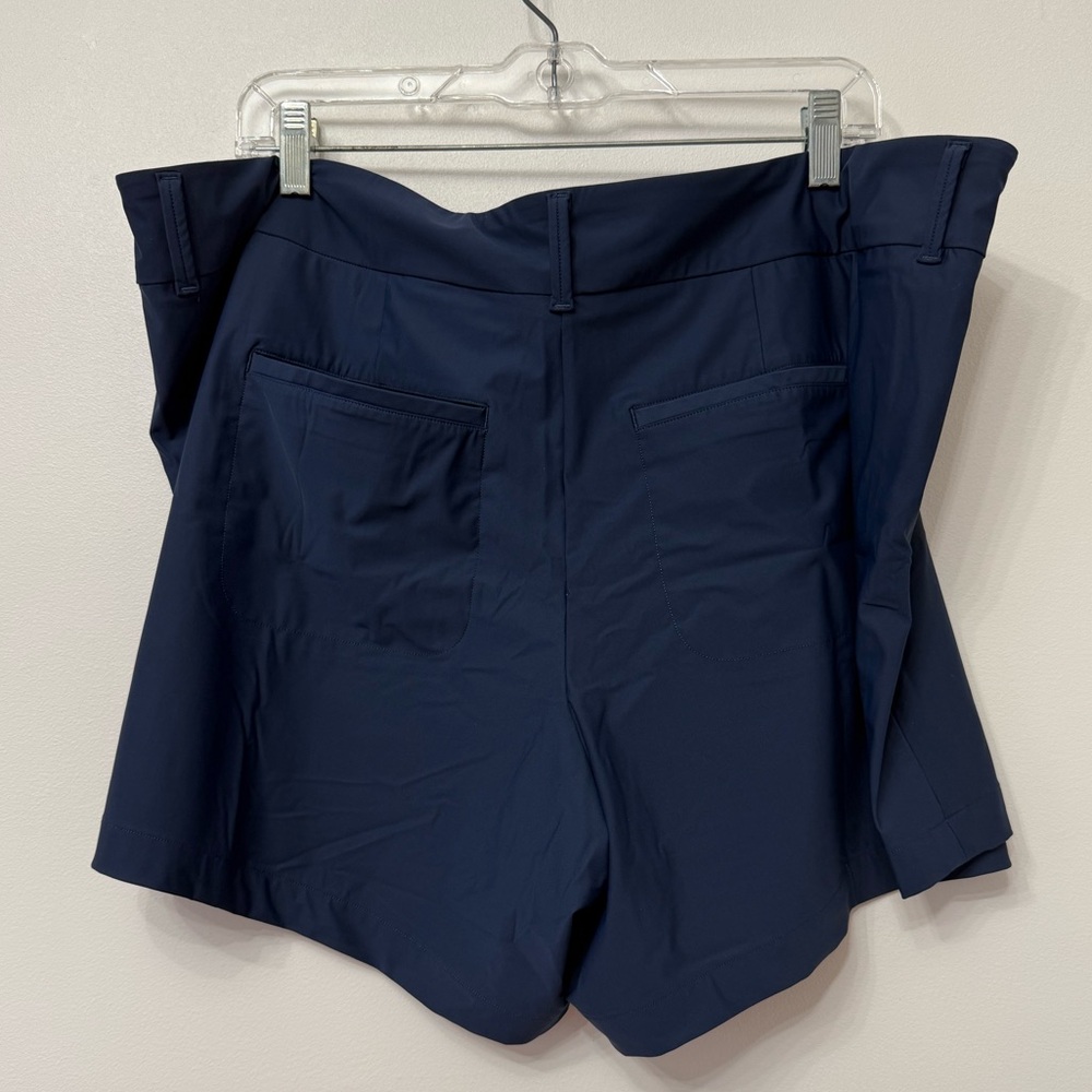 Spanx Sunshine Solutions Navy Blue Shorts - Picture 4 of 8